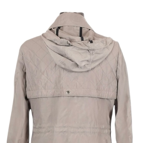 Nautica Beige Classic Hooded Lightweight Utility Jacket Size S - Picture 4 of 11